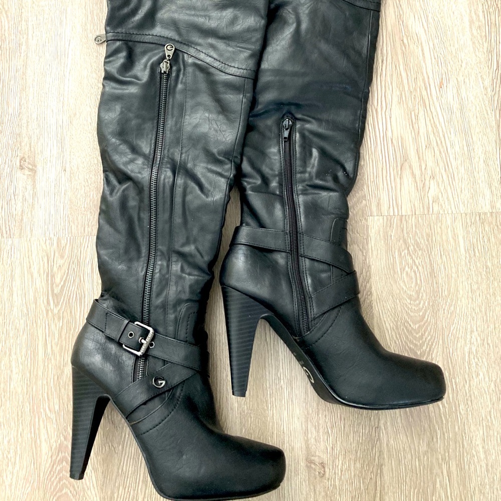 GUESS Over the Knee high heel boot (8.5 US)